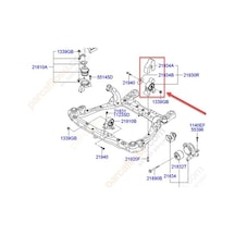 Hyundai Sonata Motor Takoz Arka 2006-2011 219303k300 2.0 Crdı