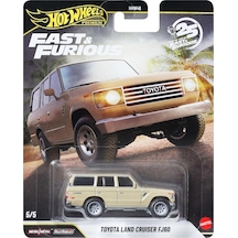 Hot Wheels Premium Series 25.yıl Özel Fast & Furious Toyota Land Cruıser Fj60 Hnw46 - Jhw76 Çok Renkli