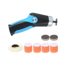 Pazly 60w Taşınabilir Araba Cilalama Makinesi, 8500 Rpm, Usb Şarj, Çizik Giderme, Mavi