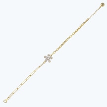 Altınbaş Altın Çiçek Bileklik Blazn306-25825 Çok Renkli