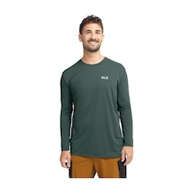 Jack Wolfskin Jack Wolfskın Prelıght Suncool Ls M E0271 Yeşil