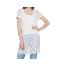 Bulalgiy Kadın Krem Ipek Leopar Desenli Plaj Elbise - Bga649106