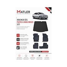 Peugeot 301 2014 Model 4d Ekstra Havuzlu Paspas Ve Bagaj Havuzu Set