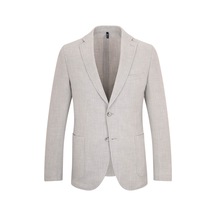 Gri Slim Fit Mono Yaka Klasik Ceket 36304 Gri