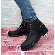 Voyager 4327 Bağacaklı Fermuarlı Aksesuarlı Hakiki Deri Erkek Bot