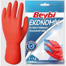Beybi Ekonomik Lastik Eldiven No: 7 - 7,5