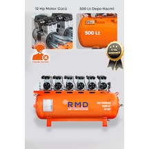 R.m.d Kompresör 500 Lt Hava Kompresörü Sessiz Ve Yağsız Sh1500ı6
