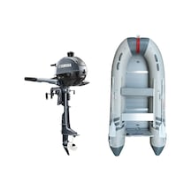 Marinport 3.00 Ahşap Taban Şişme Bot + Yamaha 2.5 Hp Deniz Motoru