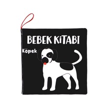 Tox Siyah Beyaz Evcil Hayvanlar Kumaş Sessiz Kitap T137 - Bez Kitap , Eğitici Oyuncak , Yumuşak Ve Hışırtılı