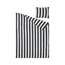 Ikea Slanhöstmal Tek Kişilik Nevresim Takımı 150 X 200 Cm Beyaz - Siyah