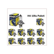 12v H4 55w Halojen Ampul 10 Adet Narva