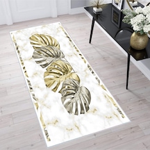 Rovigo Home Dijital Baskı Yıkanabilir Kaymaz Taban Salon Halısı RVG1620 Çok Renkli