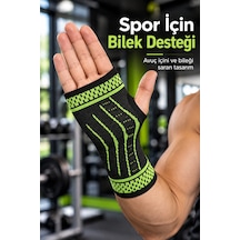 Mrcelikpazar Başparmak Açıklıklı Spor Bilekliği Avuç İçi Destekli Diğer