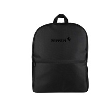 Ferrari Text Logo Siyah Sırt Çantası