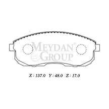 Nıssan Maxıma A32 95/00 Ön Fren Balatası Disk 137x48x17 Daıwa - Fren Ve Ekipmanları