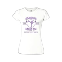 Pokemon Go - Hitmonchan Beyaz Kadın Tshirt 001