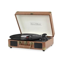St14012 Retro Pikap - Kahverengi- Bluetooth Ve Şarj Özellikli - Tüm Plakları Çalabilme Standart
