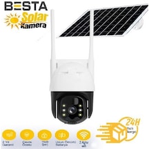 3 Mp Wifi Solar Kablosuz Güvenlik Kamerası Bs-2090