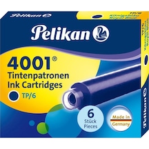 Pelikan Dolma Kalem Tüpü 6 Lı Mavi 4001-301176
