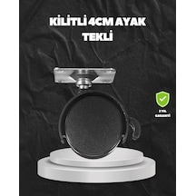 Techmrt Kilitli 4 Cm Evrensel Tekerlek Ayak Tek Adet Çok