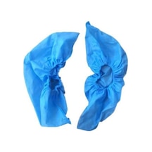 Nonwoven Spunbond Tela Yıkanabilir Mavi Galoş 1000 Adet