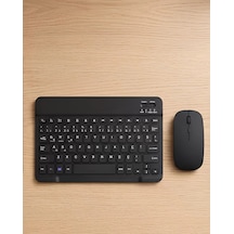 Sessiz Tuşlu Kablosuz Klavye Mouse Seti Çoklu Cihaz Uyumlu Mh-hs4597-4988