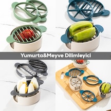 Porsima Sc-299 Yumurta Ve Meyve Dilimleyici Çok Amaçlı Doğrayıcı Renkli