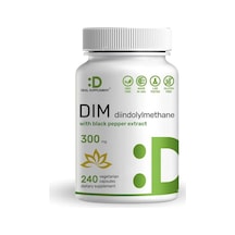 Dım With Black Pepper Extract 300mg, 240 Kapsül Usa Menşei- Dmmedicine'den