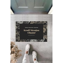 Dijital Baskı Kişiye Özel İç Kapı Dekorasyon Paspas Ps11256 Renkli