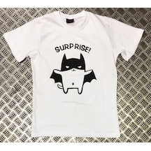 Stoned&Fame Unisex Beyaz Supr Rıse Baskılı T-shirt Beyaz