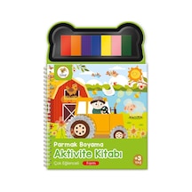 Lino Parmak Boyama Aktivite Kitabı Farm Diğer