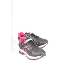 Siyah-pembe Cırtlı Çocuk Spor Ayakkabı 001