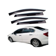 Honda Civic Fb7 Cam Rüzgarlığı Krom Çıtalı 2012 Sunplex