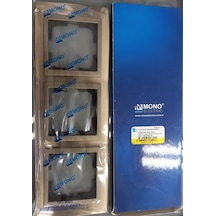 Mono Chrome Bronz Üçlü Çerçeve 106-430000-162