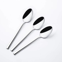 Nehir Dalyan Sade Yemek Kaşığı Düzine 12'li