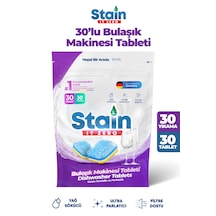Stain İt Zero Hepsi Bir Arada Bulaşık Makinesi Deterjanı 30 Tablet