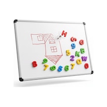 Manyetik Özellikli Alüminyum Çerçeve Askılı Yazı Tahtası 30x40 Cm Diğer