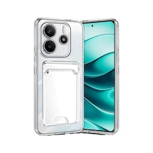 Redmi Note 14 4g Kılıf Kart Şeffaf Silikon - Şeffaf Bzsxx00 1
