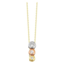 Tektaş Altın Kolye Tria 14K Gold