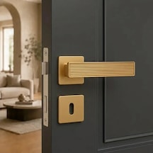 System Dia Gold Branche Renk Rozetli Kapı Kolu Ha257ro11 Gb