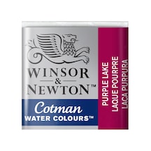 Winsor & Newton Cotman Yarım Tablet Suluboya Purple Lake 544 Karışık