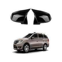 Dacia Logan 2013- Araca Özel Batman Yarasa Ayna Kapağı Pianoblack