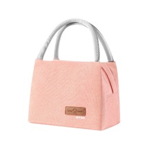 Pazly--ısı Yalıtımlı Taşınabilir Öğle Yemeği Çantası 27x16x19cm Pembe