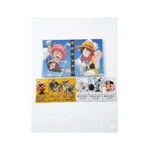Cantex Tech One Piece Card Game Booster 3 White+3 Yellow Pack 6 Paket Trading Cards - 60 Kart +albüm2