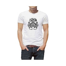 Storm Trooper Baskılı Beyaz Erkek Tshirt (534484875)