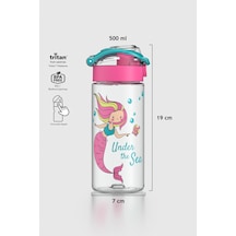 Renga Saga Desenli 500 Ml Tritan Çocuk Matara 912014 Pembe Pembe