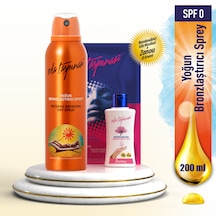Eda Taşpınar Yoğun Bronzlaştırıcı Sprey (200ml) - Zanou El Kremi 50ml & Eye (Göz altı) Maskesi
