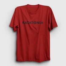 Presmono Unisex New Logo Katatonia T-shirt Kırmızı