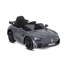 Ümit Gtr 12 Volt Akülü Araba Koyu Gri Gri