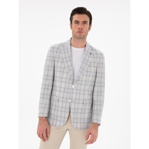 Cacharel Beyaz Slim Fit Ceket